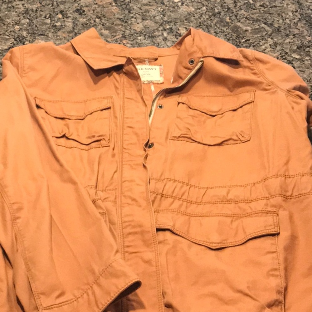 Nice Mustard color utility jacket